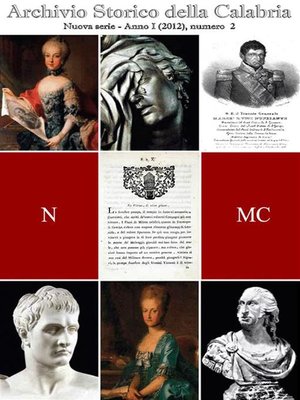 cover image of Archivio Storico della Calabria--Nuova Serie--Numero 2